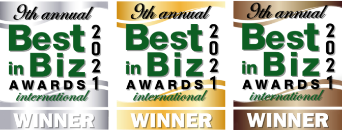 INFUSE wins Best in Biz Awards 2021 International